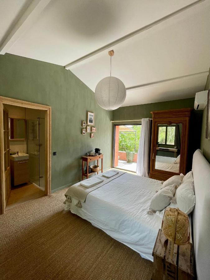 Cévennes - Magnifique chambre d'hôtes, petit paradis - Chambre bleue Monoblet Esterno foto