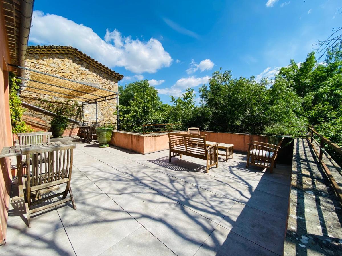Cévennes - Magnifique chambre d'hôtes, petit paradis - Chambre bleue Monoblet Esterno foto